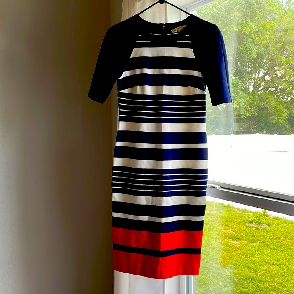 MK  color block midi dress